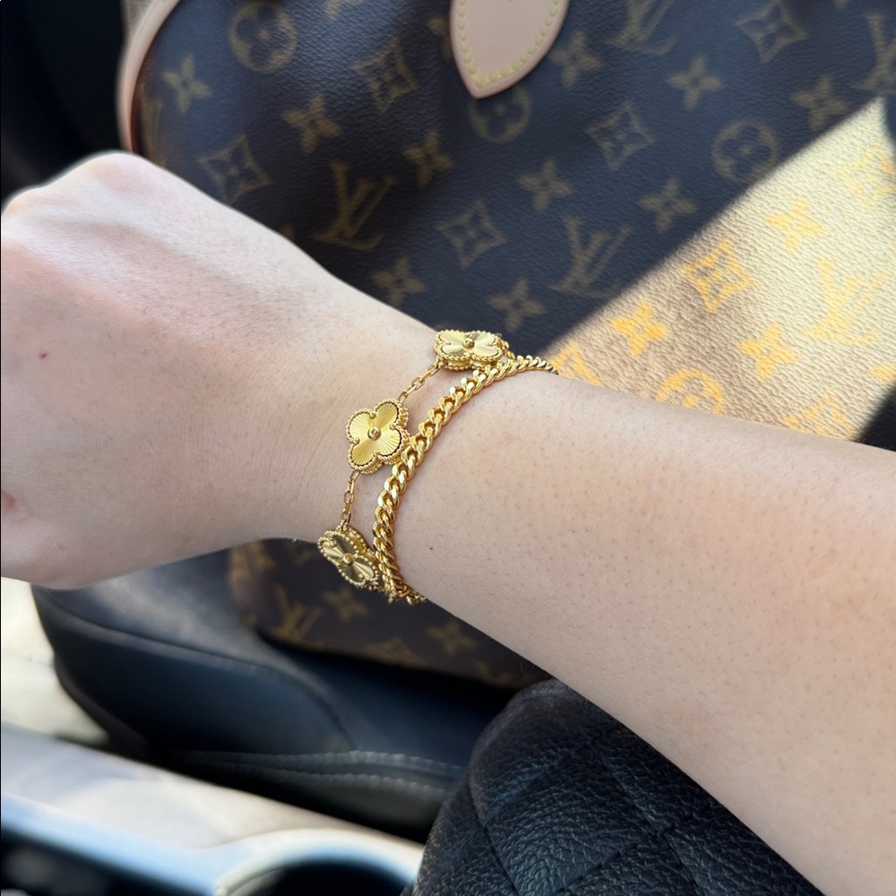Vancleef 4 clover bracelet - Picture 6 of 11